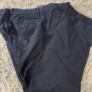 Banana Republic 36x30 black mini stripe dress pant